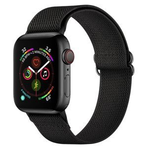 NYLON Řemínek pro Apple Watch Ultra 1 / 2 (49mm) / 8/7 (45mm) černý