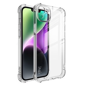 IMAK Ochranný silikonový kryt Apple iPhone 14 Plus průhledný