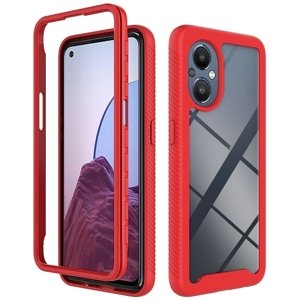 DUAL Oboustranný kryt pro OnePlus Nord N20 5G červený