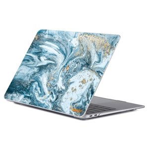 ENKAY MARBLE Pouzdro pro MacBook Air 13" 2022 A2681 DARK BLUE