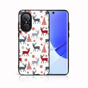 MY ART Kryt s vánočním designem Huawei nova 9 SE DEER (068)