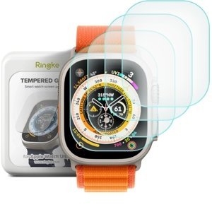 RING KE ID 4x Ochranné sklo pro Apple Watch Ultra 1 / 2 49mm