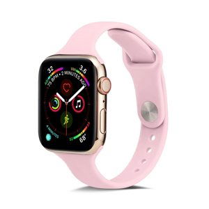THIN Silikonový řemínek Apple Watch 8/7 (41mm) / 6 / SE / 5 / 4 (40mm) / 3 / 2 / 1 (38mm) PINK