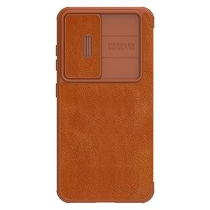 NILLKIN QIN LEATHER Samsung Galaxy S23 5G hnědý