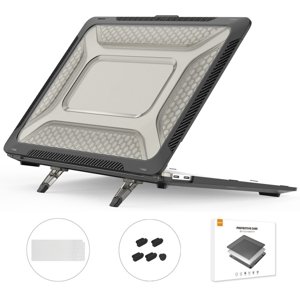 ENKAY RUGGED Ochranný set pro Apple MacBook Air 13" A1932 černý