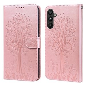 ART DEER Peněženkový kryt Samsung Galaxy A34 5G růžový