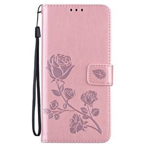 ART ROSE Peněženkový kryt Xiaomi Poco M4 Pro růžový