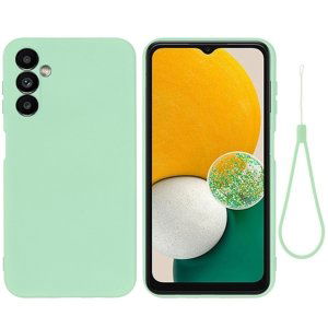 RUBBER Ochranný kryt pre Samsung Galaxy A14 zelený