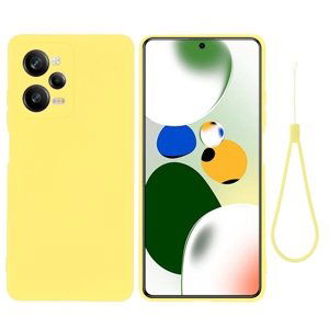 RUBBER Ochranný kryt pro Xiaomi Redmi Note 12 Pro 5G / Poco X5 Pro 5G žlutý