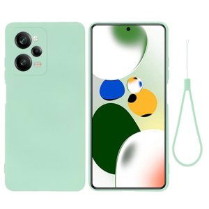 RUBBER Ochranný kryt pre Xiaomi Redmi Note 12 Pro 5G / Poco X5 Pro 5G zelený