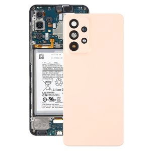 Originál Zadní kryt (kryt baterie) Samsung Galaxy A53 5G oranžový