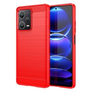 FLEXI TPU Kryt pro Xiaomi Redmi Note 12 Pro + 5G červený