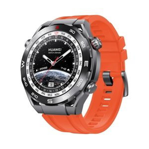 SILICONE 3PCS Řemínek pro Huawei Watch Ultimate oranžový