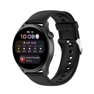 SILICONE Řemínek pro Huawei Watch 4 / Watch 4 Pro černý