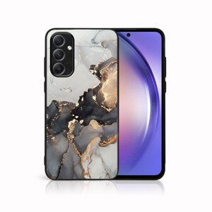 MY ART Ochranný obal Samsung Galaxy A34 5G GREY MARBLE (140)