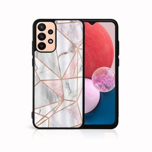 MY ART Ochranný obal Samsung Galaxy A13 PINK MARBLE (143)