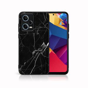 MY ART Ochranný kryt Xiaomi Redmi Note 12 Pro 5G BLACK MARBLE (142)