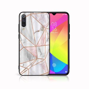 MY ART Ochranný kryt Xiaomi Mi 9 PINK MARBLE (143)