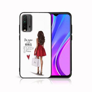 MY ART Ochranný obal Xiaomi Redmi 9T RED DRESS (137)