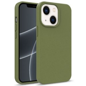 ECO RUBBER Ochranný obal Apple iPhone 15 Plus tmavě zelený