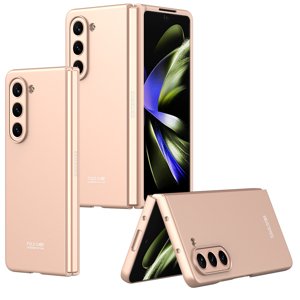 GKK PLASTIC Ochranný kryt Samsung Galaxy Z Fold 5 5G růžovozlatý