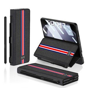 GKK ABSOLUTE Ochranný kryt Samsung Galaxy Z Fold 5 5G STRIPE černý