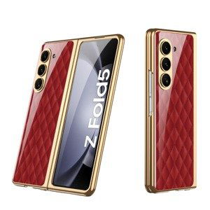 GKK GLASS Ochranný kryt Samsung Galaxy Z Fold5 5G RED RHOMBUS