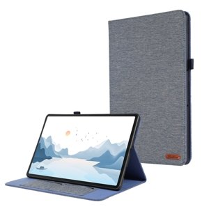 FABRIC Zaklápěcí obal pro Lenovo Tab P12 modrý