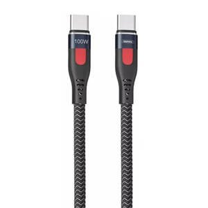 REMAX LESU PRO RC-187c 100W Kabel USB Typ-C 1m černý