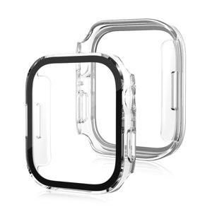 PC FULL COVER Plastový kryt se sklem pro Apple Watch SE / SE 2022 / SE 2023 (40mm) průhledný