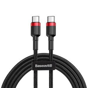 BASEUS CAT KLF-G91 60W PD 2.0 Kabel USB Type-C - USB Type-C 1m černý