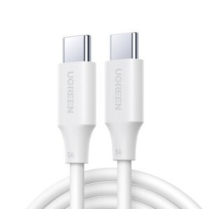 U GREEN US562 100W Kabel Typ USB -C / USB -C 2 metry bílý