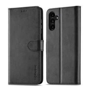 IMEEKE Peňaženkový obal pre Samsung Galaxy A15 / A15 5G čierny