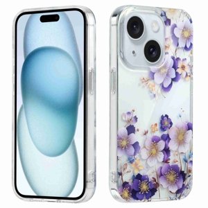 BLOOM Ochranný kryt pro Apple i Phone 15 PURPLE