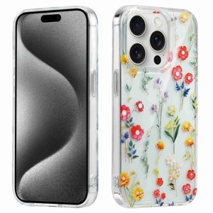 BLOOM Ochranný kryt pro Apple i Phone 15 Pro MEADOW