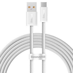 BASEUS DYNAMIC CALD000702 100W Kábel USB Typ-C / USB Typ-C 2m biely