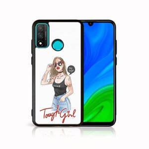 MY ART Ochranný kryt pre Huawei P Smart 2020 TOUGH GIRL (131)