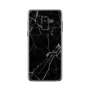 MY ART obal Samsung Galaxy A8 2018 BLACK MARBLE (142)