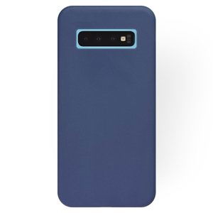 RUBBER Silikonový obal Samsung Galaxy S10 Plus modrý