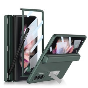 GKK BOX Ochranný kryt se stojanem Samsung Galaxy Z Fold 3 5G zelený