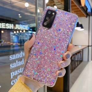 GLITTER ochranný obal Samsung Galaxy A33 5G růžový