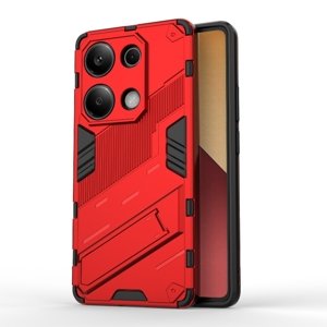 BIBERCAS Ochranný kryt pre Xiaomi Redmi Note 13 Pro červený