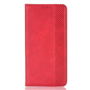 BUSINESS Peněženkový kryt pro Xiaomi Redmi Note 13 červený