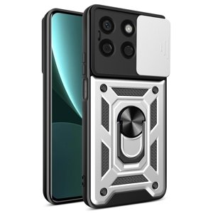 RING CAMERA Kryt s držákem pro Honor X8b stříbrný