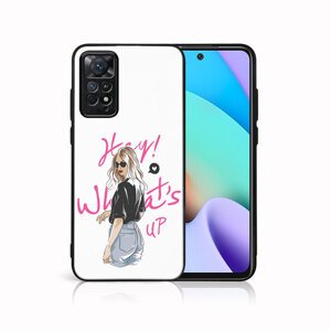 MY ART Ochranný kryt pro Xiaomi Redmi Note 11 Pro 5G / Redmi Note 11 Pro WHATSUP (132)