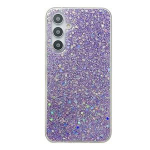 GLITTER ochranný obal Samsung Galaxy A55 5G fialový