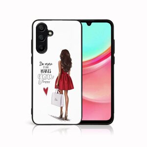 MY ART Ochranný kryt pre Samsung Galaxy A35 5G RED DRESS (137)