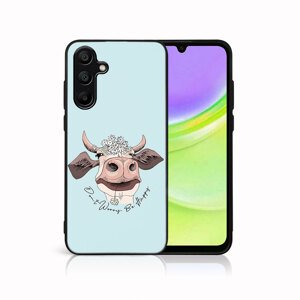 MY ART Ochranný kryt pre Samsung Galaxy A55 5G HAPPY COW (181)