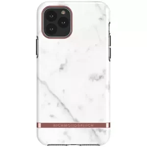 Kryt Richmond & Finch White Marble - Rose gold details for iPhone 11 Pro Max colourful (37810)