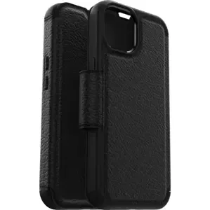 Pouzdro Otterbox Strada for iPhone 14 shadow black (77-89662)